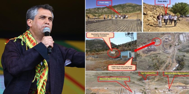 Belediyenin imkanlarını sözde PKK mezarlığı için kullanmış