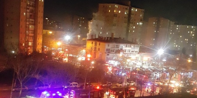 stanbul Beylikdz'nde patlama: 2 yaral