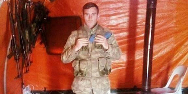 Şehit Piyade Çavuş Tuğ'un baba ocağında hüzün hakim
