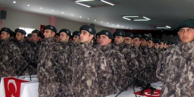 Amasya'da mezun olan 642 �zel Harekat�� yemin etti