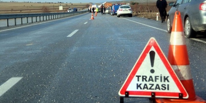 Tekirda�'da trafik kazas�: 2 �l�, 2 yaral�