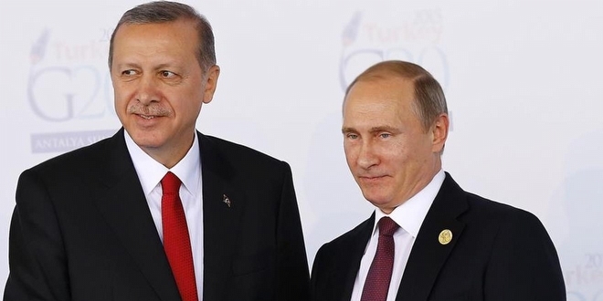 Cumhurbaşkanı Erdoğan, Putin ile telefonda görüştü