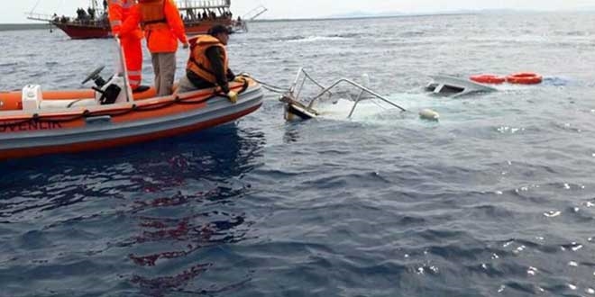 Ayval�kta s���nmac�lar�n teknesi batt�: 5 �l�