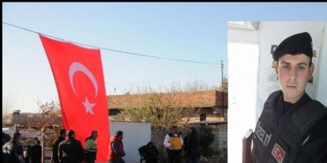 ehit polis Bozgeyik iin memleketi Gaziantep'te tren
