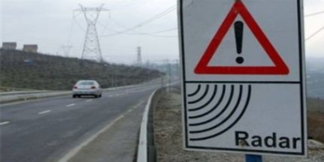 Ayn� yolda 8 kez radara yakaland�