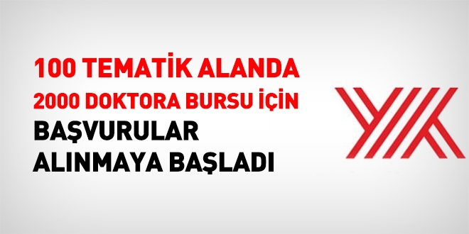 YÖK doktora burslarına başvurular alınıyor