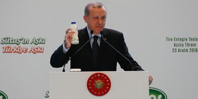 Erdoğan, 'milli içkimiz ayran' sözlerini tekrarladı