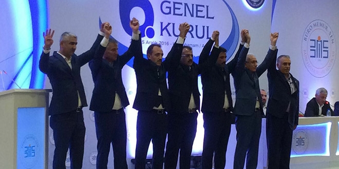 Vecdi Yanbaz, Büro Memur Sen başkanlığına seçildi