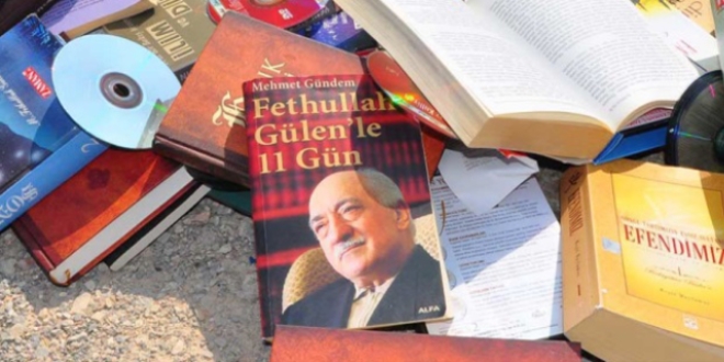PKK sempatizanlarnn evinden FET kitab kt