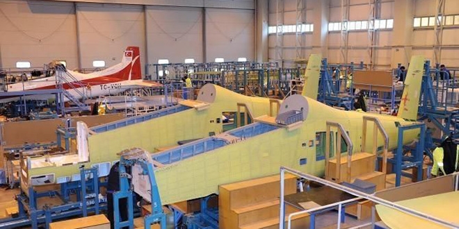 TAI Hürkuş-B'lerin gövde üretimini tamamladı