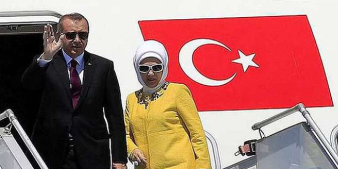 Erdoğan dünyanın etrafını 4 kez dolaştı