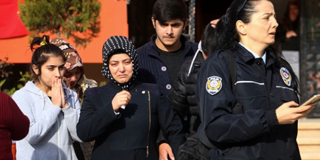 Şehit polis memurunun acı haberi ailesine ulaştı