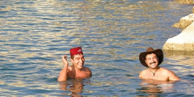 K�� ortas�nda deniz keyfi