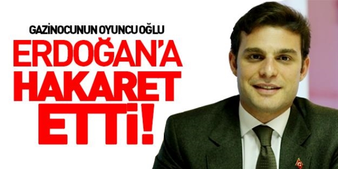 Mehmet Aslan'dan Cumhurba�kan� Erdo�an'a hakaret