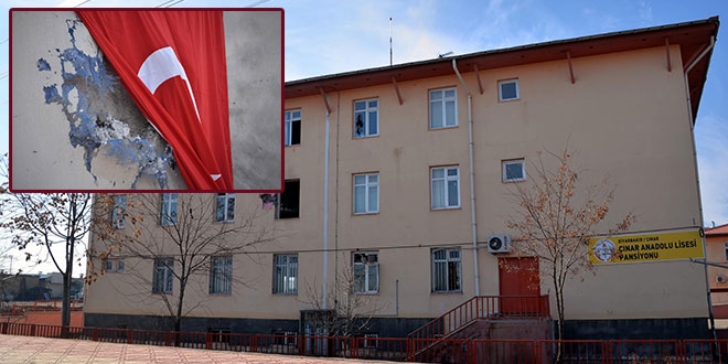 Roketli saldırıda öğrenciler faciadan kurtuldu