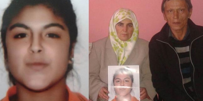 13 ya��ndaki kay�p k�z, kom�uda bulundu