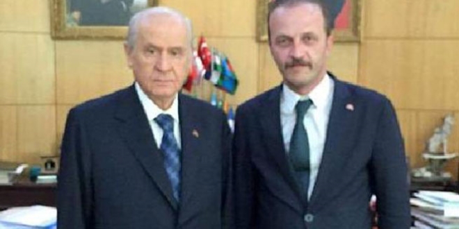MHP'li il�e ba�kan� g�revinden istifa etti