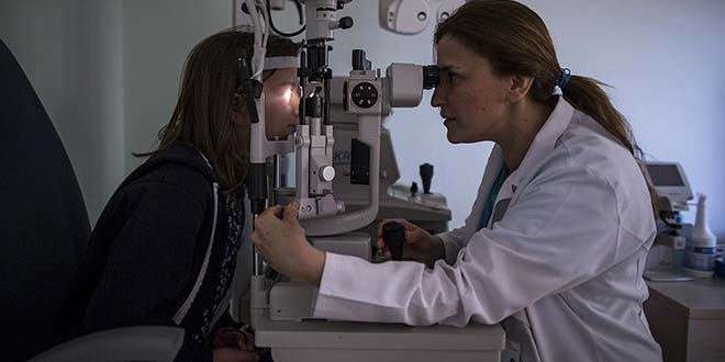 'Göz hastalığının zamanında teşhisi körlüğü önlüyor'