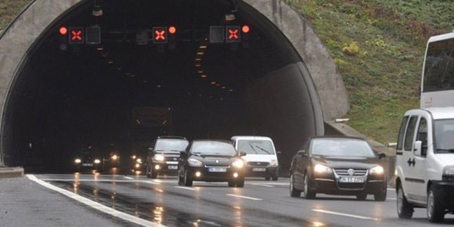 Bolu Dağı Tüneli'nden 12 milyon araç geçti