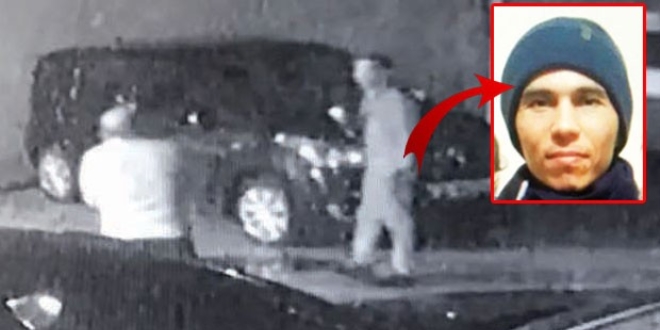 'Otoparka saklanıp polisi gözledi'
