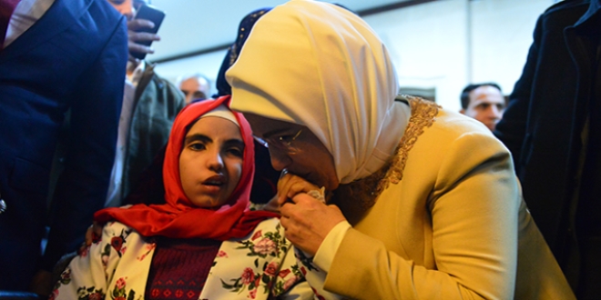 Emine Erdoğan, adaşının hayalini gerçekleştirdi