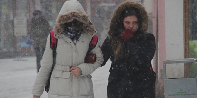Soğuk hava yurda giriş yaptı