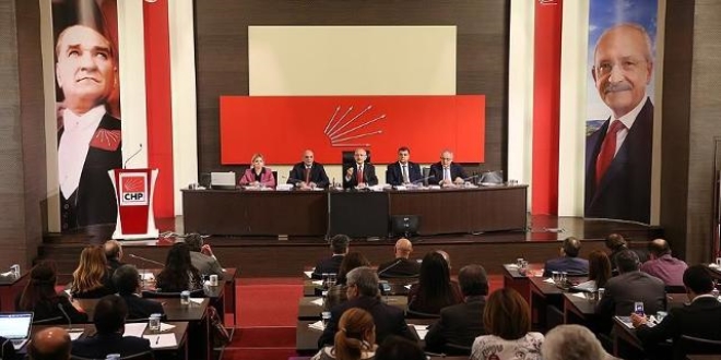 CHP Parti Meclisi toplant�s� sona erdi