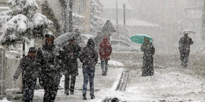 Akdeniz'de kuvvetli kar ya uyars