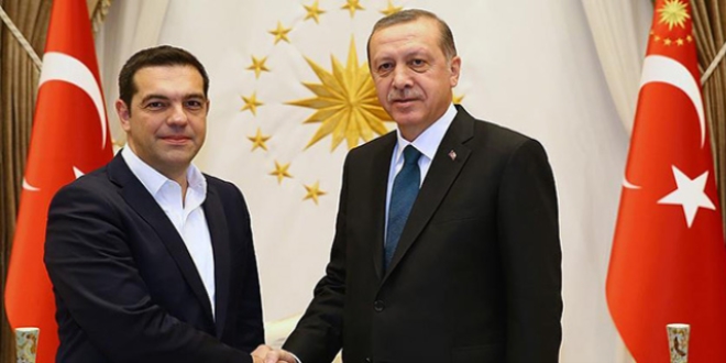 Cumhurbaşkanı Erdoğan, Çipras ile Kıbrıs'ı görüştü