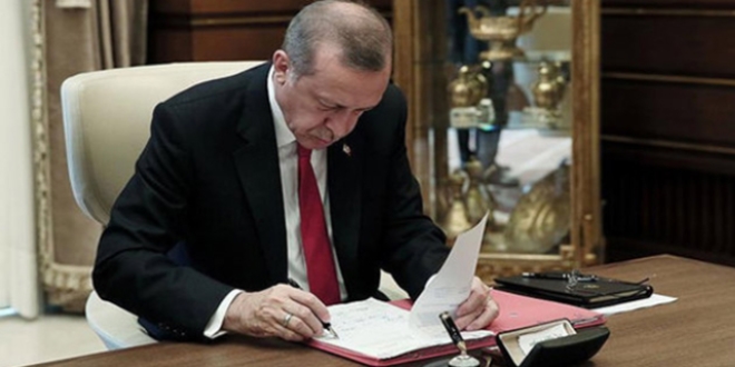 Cumhurbaşkanı Erdoğan'dan kanun onayı