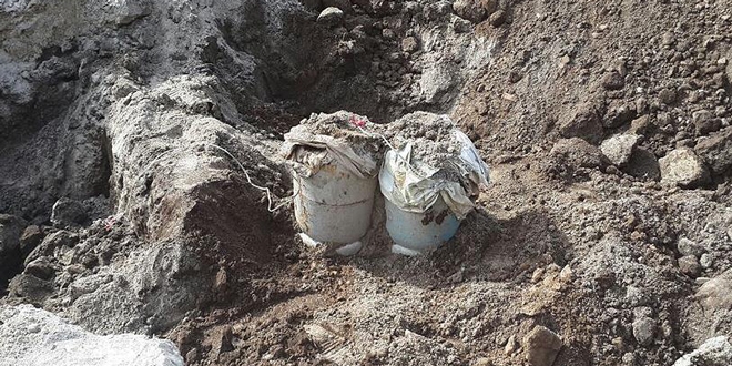 Tunceli'de 200 kilogramlık el yapımı patlayıcı imha edildi