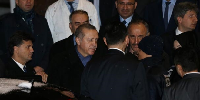 Cumhurbaşkanı Erdoğan'dan Kahraman'a ziyaret