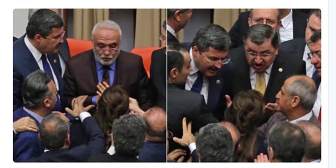 'Kadın milletvekiline dokunmadım, sadece uyardım'