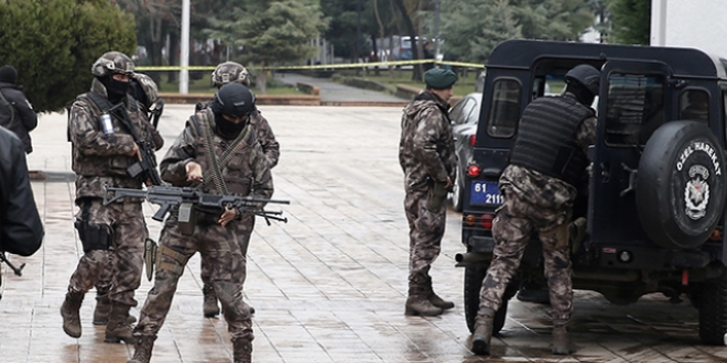Trabzon'da bombalı araçla saldırı tatbikatı yapıldı