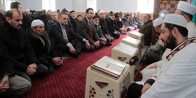Kahraman şehit polis Sekin için mevlit okutuldu