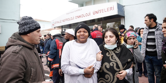 Şişli Etfal Eğitim ve Araştırma Hastanesi'nde yangın