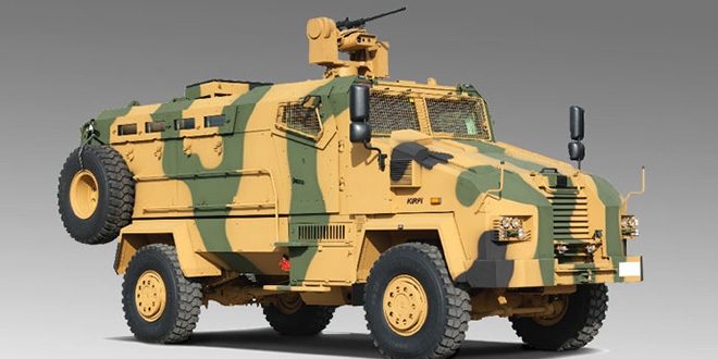 MİLKAR-5A5 sistemi Kirpi'lere entegre edildi