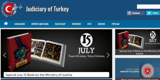 Adalet Bakanl 'yarg'y ngilizce sitede anlatyor