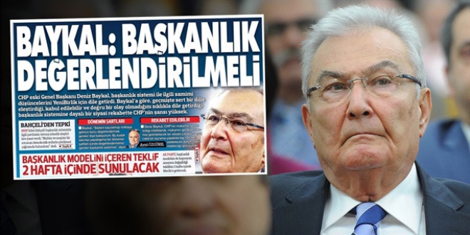 Baykal ve �zk�k de 'ba�kanl�k' istemi�