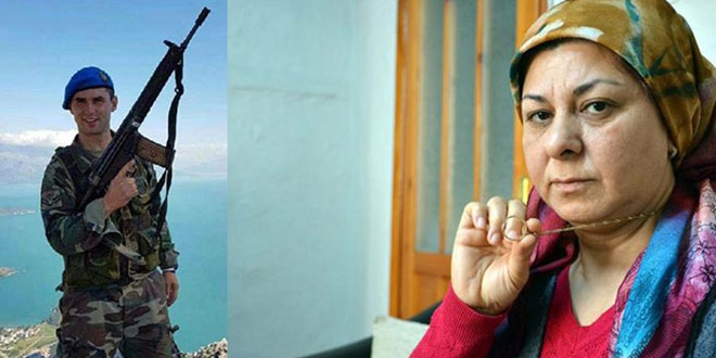 �ehit o�lunun ni�an y�z���n� boynunda ta��yor