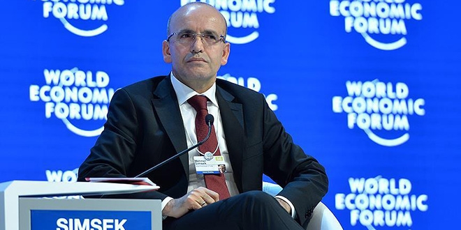 Başbakan Yardımcısı Şimşek Davos'ta