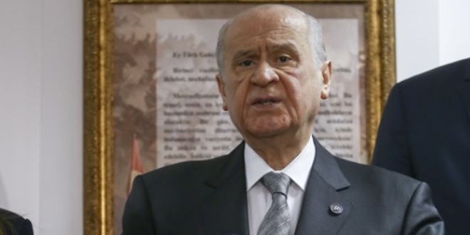 Bahçeli: Zannederim, karanlıkta göz kırpmışlar