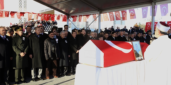 Şehit Piyade Uzman Topal, son yolculuğuna uğurlandı