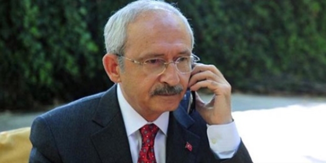 K�l��daro�lu'ndan �ehit ailelerine taziye telefonu