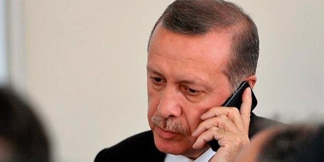 Erdoğan'dan Cavcav ailesine taziye telefonu