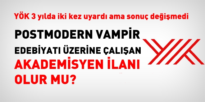 Doktora tez konusu yazıldıktan sonra öğretim üyesi ilanına neden çıkılıyor?
