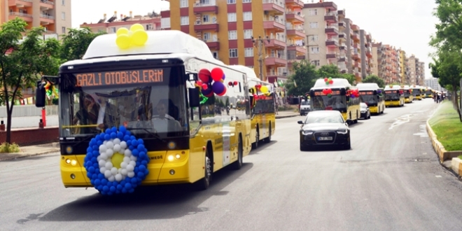 Diyarbakr'da ulama doalgazl otobs takviyesi