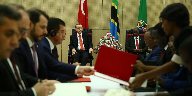Türkiye ile Tanzanya arasında 9 işbirliği protokolü imzalandı