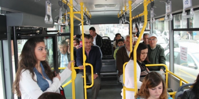 Otobüste sivil kıyafetli trafik polisi dönemi