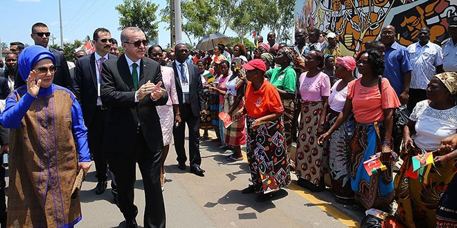 Afrika'da 23 ülkeyi ziyaret eden ilk lider